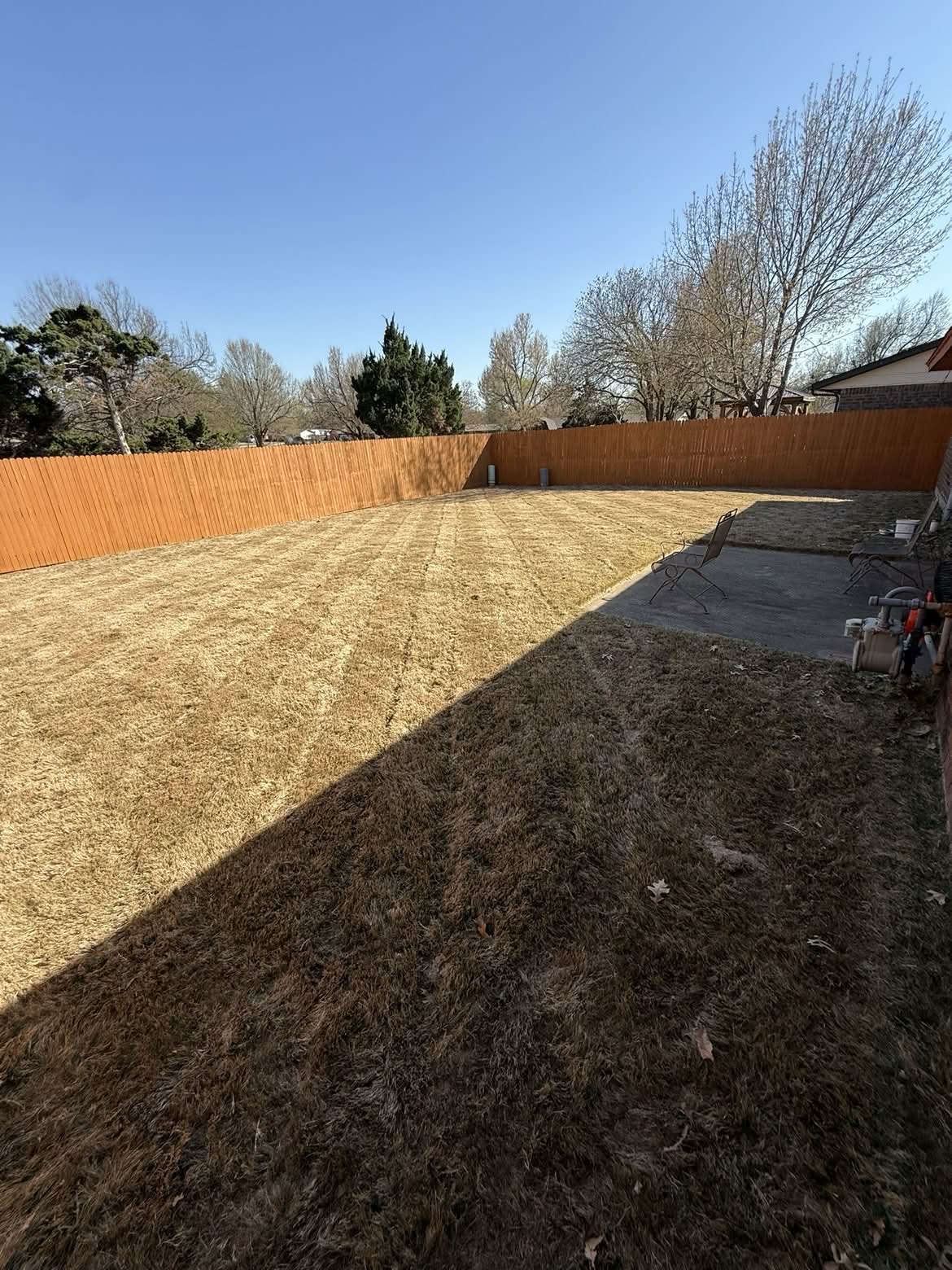 Lawn mowing in Edmond OK